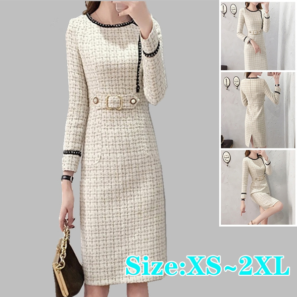 Cable Knit Sweater Dress Casual Solid Long Sleeve Dress - Temu United Arab  Emirates